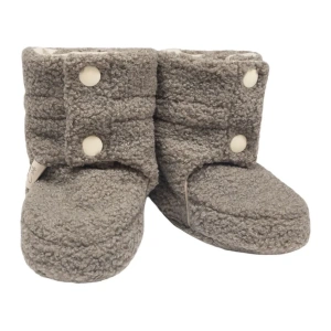 ESITO capáčky Teddy fleece double Brown hnědá