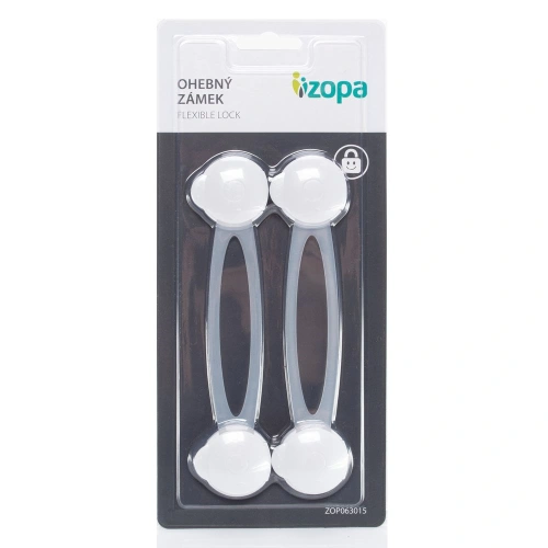 ZOPA Zámek skříněk ohebný 2ks, white