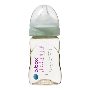 B.BOX Antikoliková kojenecká láhev 180 ml - zelená