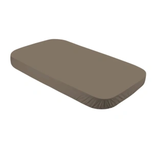 WALDIN prostěradlo do hranaté postýlky M Taupe WALDIN prostěradlo do hranaté postýlky M Taupe