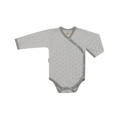 ESITO Bodyčko zavinovací hvězdička, barva hvězdička šedá, velikost 62 cm