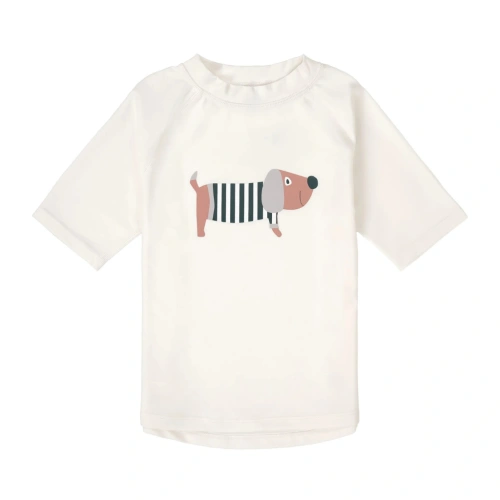 LÄSSIG tričko Short Sleeve Rashguard beach dog sea salt