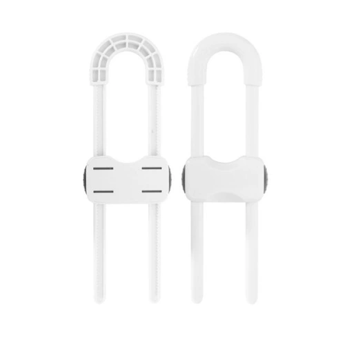 ZOPA Zámek na úchyty skříněk 2ks, white