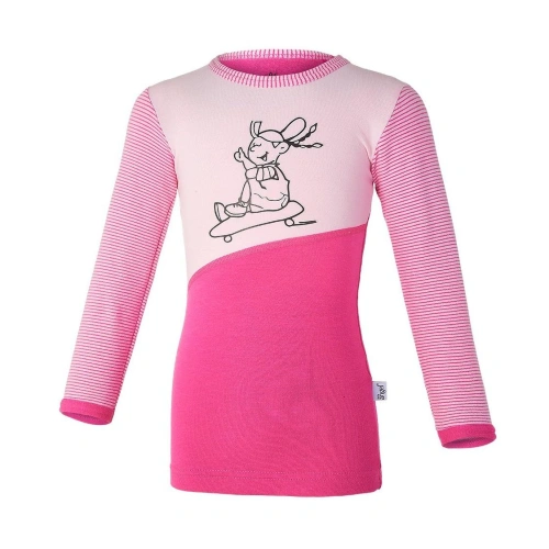 LITTLE ANGEL tričko smyk STAVITEL DR Outlast® růžová-holka vel. 104 cm