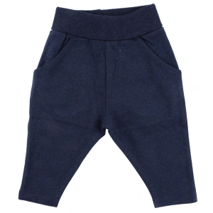 FIXONI chlapecké kalhoty GOTS modrá - 74 cm