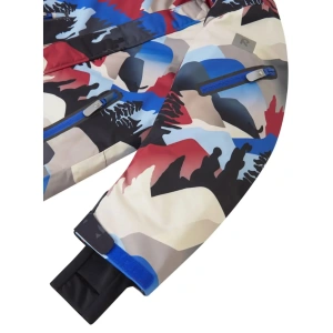 REIMA dětský zimní overal Reach soft black (4)