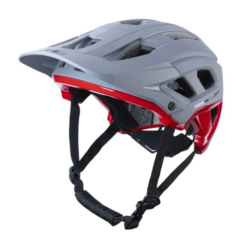 KENNY dětská helma SCRAMBLER Grey Red kid, šedá/červená XS(50-54 cm)