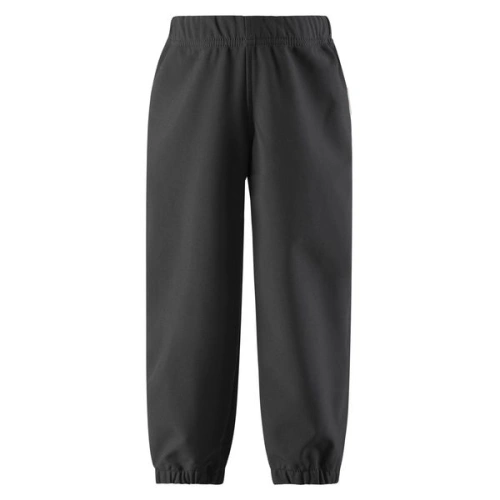 REIMA dětské softshellové kalhoty Kuori Black - 122 cm