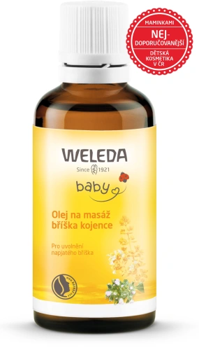 WELEDA Olej na masáž bříška kojence 50 ml