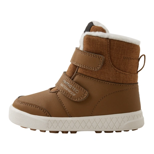 REIMA dětské zimní boty s membránou Pyrytys - Cinnamon brown
