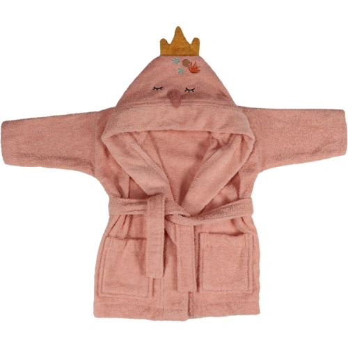 TRYCO froté župan Blush & Blossom Swan Ivy