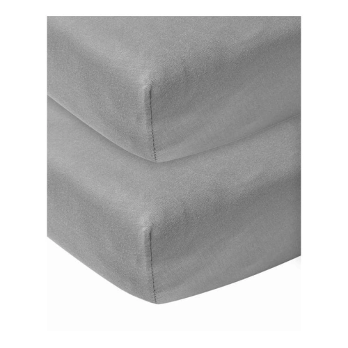 MEYCO žerzejové prostěradlo 2ks 40x80/90 grey