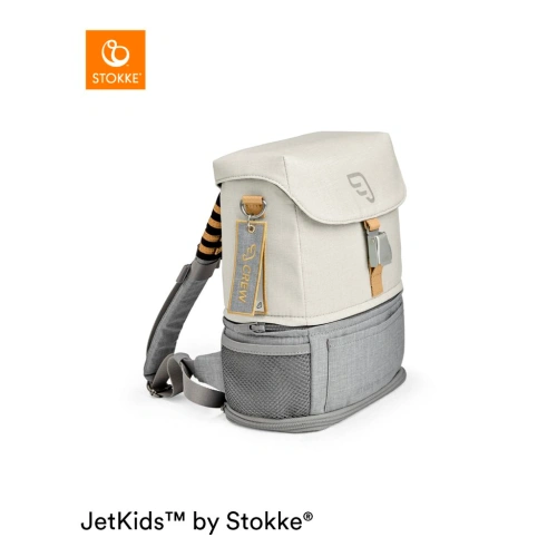STOKKE JetKids batůžek Crew BackPack White
