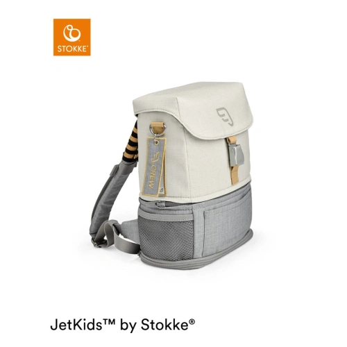 STOKKE JetKids batůžek Crew BackPack White