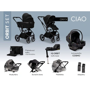 MOON Ciao Orbit set Onyx