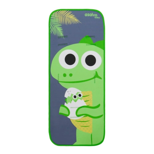 ASALVO Podložka do kočárku 3D jurassic