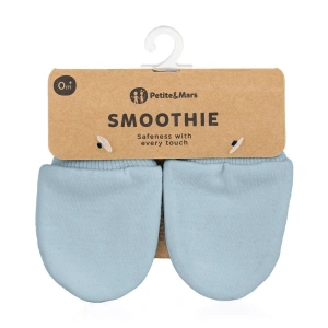 PETITE&MARS rukavičky kojenecké Smoothie Sky Blue