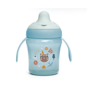 SUAVINEX Nerozlitný hrníček FOREST 200 ml - modrý