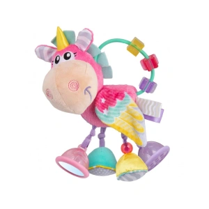 PLAYGRO chrastítko jednorožec růžová