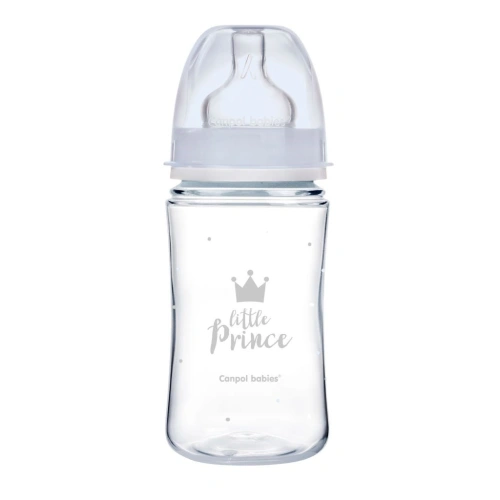 CANPOL BABIES lahev se širokým hrdlem Royal baby 240ml