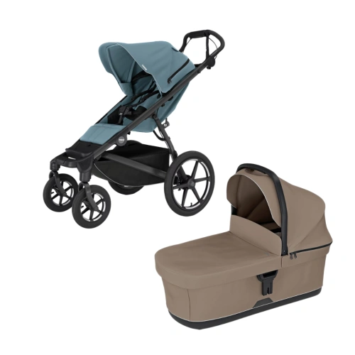 THULE Urban Glide 4-wheel Mid Blue magnet + korba