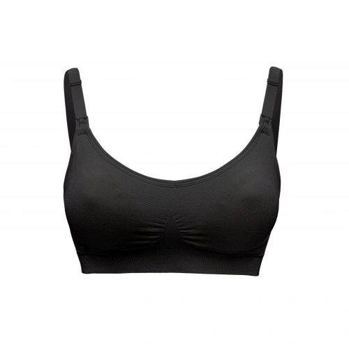 MEDELA Ultra těhotenská  a kojící podprsenka Keep Cool černá