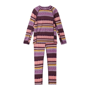 REIMA dětský set funkčního prádla Taitoa Deep purple vel. 80 cm
