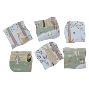 LITTLE DUTCH puzzle pěnové do koupele Forest Friends