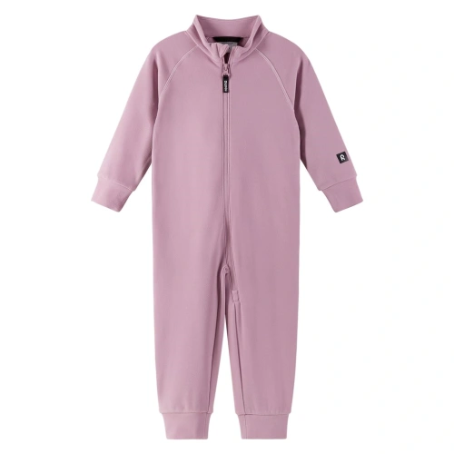 REIMA dětský fleecový overal Tarhaan Grey Pink