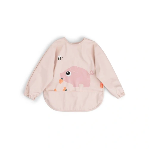 DONE BY DEER bryndáček s rukávem Tiny farm růžová