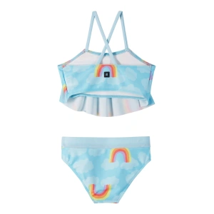 REIMA dívčí dvoudílné plavky Aallokko Light turquoise (1)