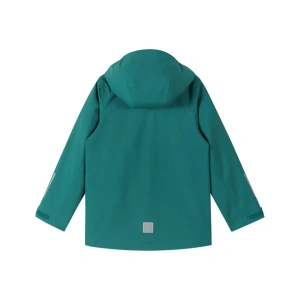 REIMA dětská bunda s membránou Saarela dark teal zelená (2)