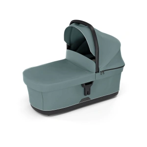 THULE Urban Glide 3 Mid Blue magnetická spona + korba Mid Blue + autosedačka Maple + báze Alfi + fusak Elements M/L Dark Slate + adaptér MC (5)