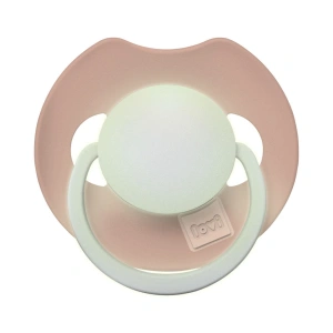 LOVI dudlík svítící silikonový dynamický Prime vel. 0-6 m. blush