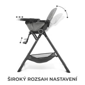 KINDERKRAFT židlička jídelní Foldee (1)