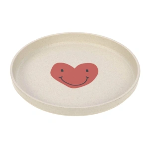 LÄSSIG dětský talíř Plate PP/Cellulose Happy Rascals Heart