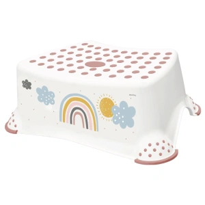 KEEEPER stupínek k WC/umyvadlu "Rainbow" Bílá