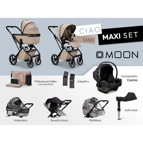 MOON kombinovaný kočárek Ciao Maxi set