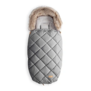 BEZTROSKA fusak s kožešinou 100 cm Light Grey (5-24m)/M