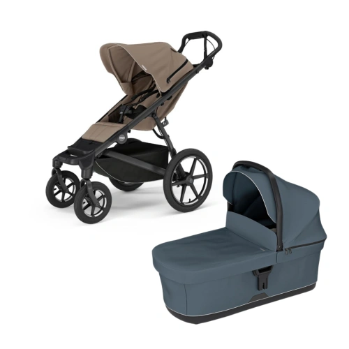 THULE Urban Glide 4-wheel Tinted Taupe + korba