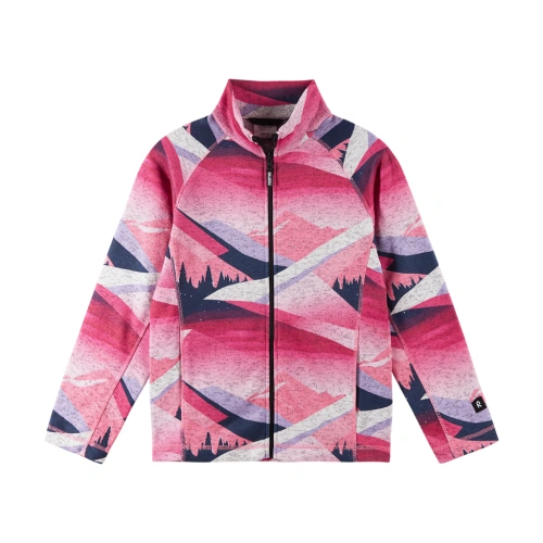 REIMA dětský fleecový svetr Niksini - Soft Coral