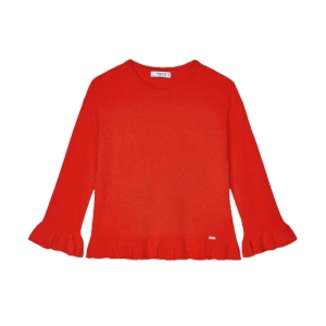 MAYORAL dívčí svetr, červená/oranžová - 104 cm