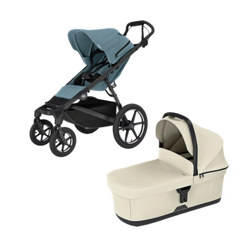 THULE Urban Glide 4-wheel Mid Blue magnet + korba