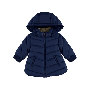 MAYORAL dívčí zimní bunda classic tmavě modrá - 80 cm