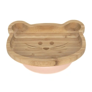 LÄSSIG Dřevěná mistička Platter Bamboo Chums Mouse