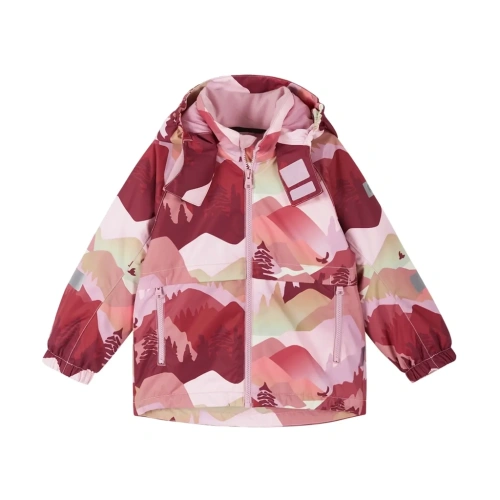 REIMA dětská zimní bunda Muonio grey pink