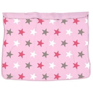 DOOKY deka Blanket Baby Pink, Pink Stars