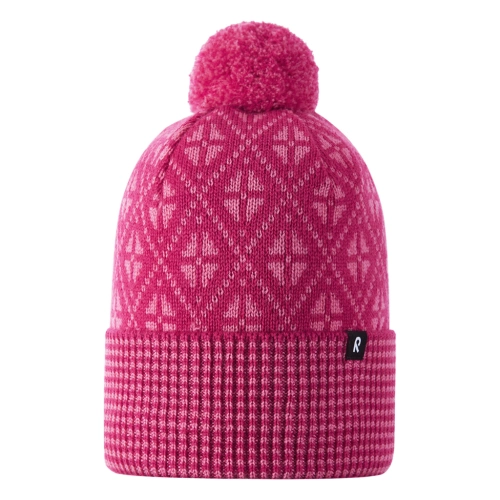 REIMA dětská čepice Kuurassa - Rosy Berry