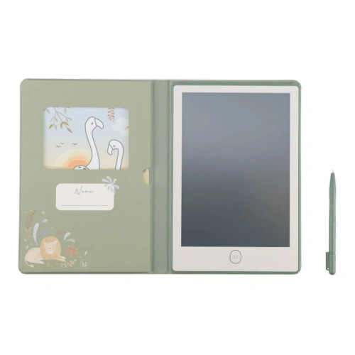 LITTLE DUTCH kreslicí tablet Green Safari Friends