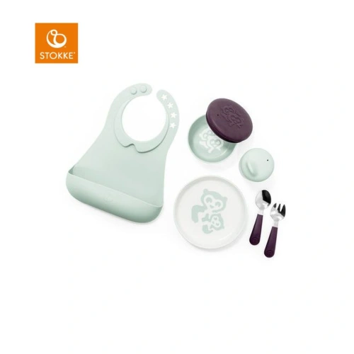 STOKKE set nádobí Munch Complete Soft Mint
